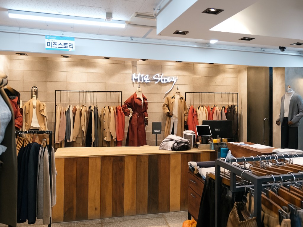 자유시장 미즈스토리 매장 사진